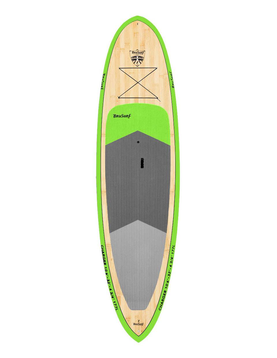 11'2 BAMBOO SUP - stand up paddle board 11'6 Adventure Paddle