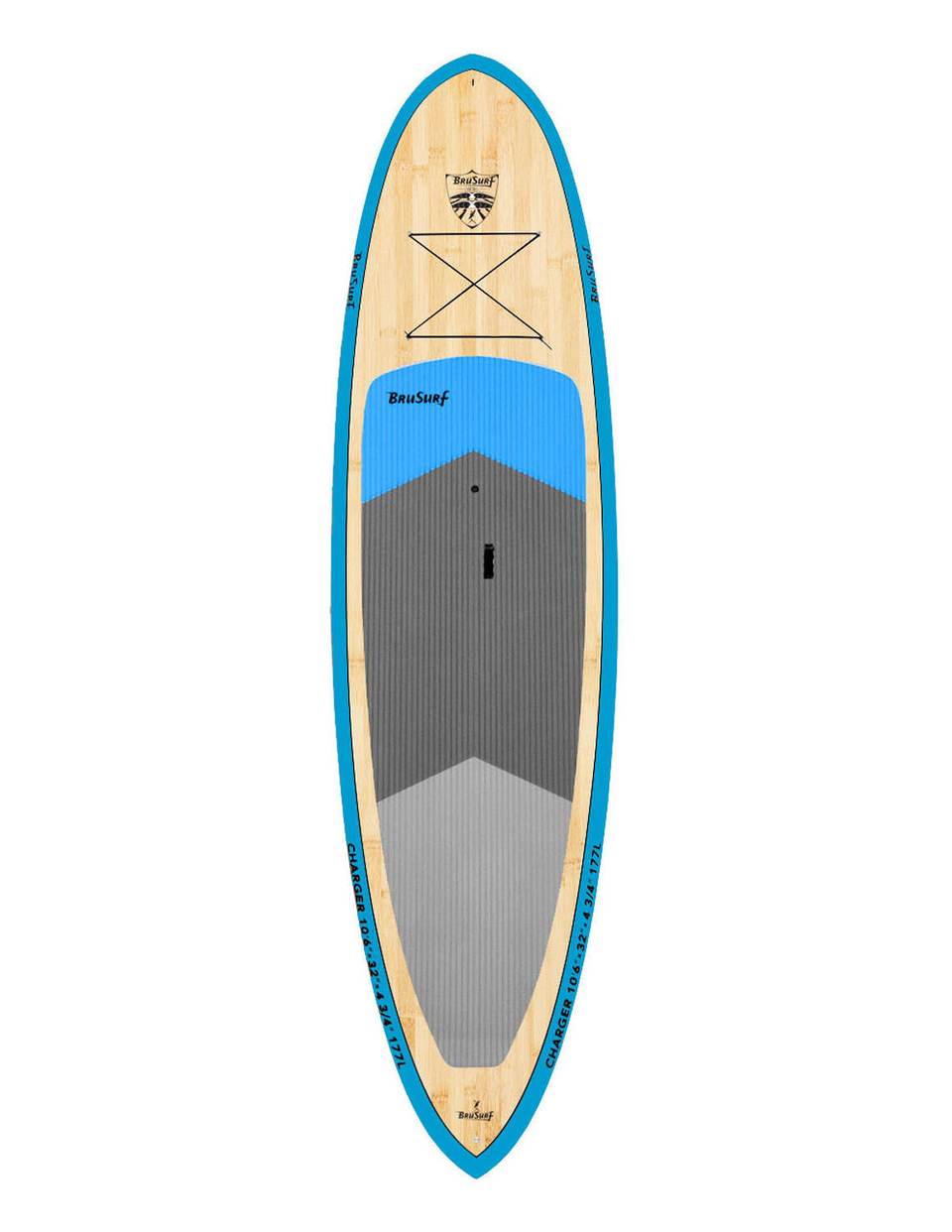 11'2 BAMBOO SUP - stand up paddle board 11'6 Adventure Paddle